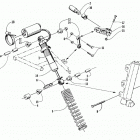 ZR 500 LE - GREEN Аммортизатор
