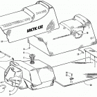 BEARCAT WT Бензобак и сиденье в  сборе