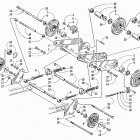 BEARCAT 440 II - 156 IN. Шарнирные салазки рамы