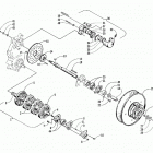 PANTERA 800 Вал приводной трака и тормоза