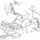 Z 440 Передняя рама и подножки