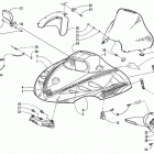 PANTHER 440 Капот и ветровое стекло