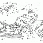 BEARCAT 440 Передняя рама, подножки и защитный кожух