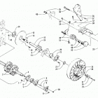 BEARCAT 340 Вал приводной трака и тормоза