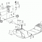 ZR 600 EFI LE XC Gas tank and fuel pump assemblies