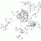 PANTERA 580 Опора двигателя и вариатор