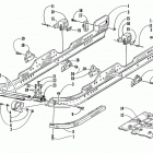 ZR 600 EFI LE XC Рельс скольжения и гусеница