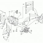 PANTHER 340 Опора двигателя и вариатор