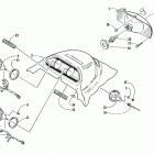 EXT EFI DLX Фара и приборная панель