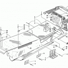 ZR 440 SNO-PRO Шасси и задний бампер