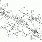 POWDER EXTREME Задняя подвеска ,задний рычаг