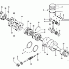 ZR 500 Поршень и коленчатый вал