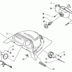 BEARCAT 340 Фара и приборная панель