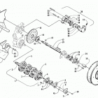 ZR 440 SNO-PRO Вал приводной трака и тормоза