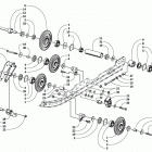 EXT 600 TRIPLE Вспомогательные колеса