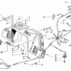 PANTERA 800 Консоли, переключатели, электропроводка в сборе