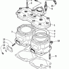 ZR 500 Цилиндр и головка