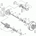 Z 440 Вал приводной трака и тормоза
