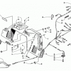EXT 600 TOUR Консоли, переключатели, электропроводка в сборе