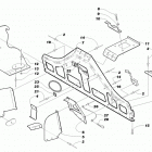 ZR 440 SNO-PRO Крепление рулевого управления