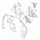 EXT 580 EFI Крепление рулевого управления