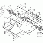 ZR 500 Задняя подвеска , задний рычаг
