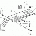 EXT 600 TOUR Защита ремня