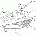 COUGAR Капот и ветровое стекло