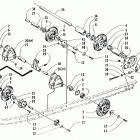 JAG Задняя подвеска оси в сборе