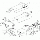 JAG 340 Топливный бак ,сиденье и задний фонарь