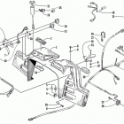ZR 440 SNO-PRO Консоли, переключатели, электропроводка в сборе