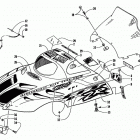 ZR 600 EFI LE (BLACK) Капот и ветровое стекло