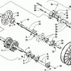 COUGAR Вал приводной трака и тормоза