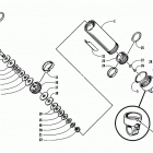 ZR 600 EFI LE (BLACK) Задняя  подвеска, передний амортизатор
