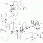 BEARCAT 340 Карбюратор, топливный насос, масляный бак, и глуши...