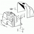ZR 440 SNO-PRO Gas tank and cover
