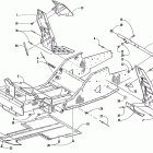 ZR 500 Передняя рама и подножки