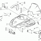 PANTHER 440 Капот и ветровое стекло