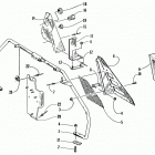 EXT 580 EFI Крепление рулевого управления