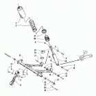 COUGAR Rear suspension front arm