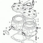 ZR 600 (JANUARY) Цилиндр и головка