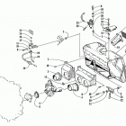 POWDER EXTREME Carburetor and air silencer assembly