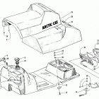 THUNDERCAT Топливный бак ,сиденье и задний фонарь