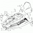 EXT EFI DLX Капот и ветровое стекло