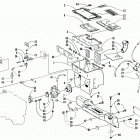 PANTHER 340 Carburetor, fuel pump, and air silencer assembly