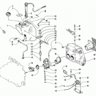 COUGAR Карбюратор, топливный насос, масляный бак, и глуши...
