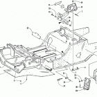 PANTERA 800 Передняя рама и подножки