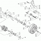 PANTHER 340 Вал приводной трака и тормоза