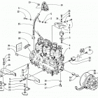 THUNDERCAT MC Опора двигателя и вариатор