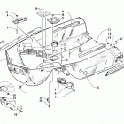 EXT EFI DLX Обтекатель и передний бампер